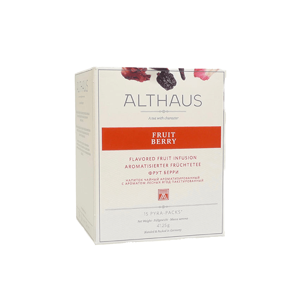 Althaus Früchtetee Fruit Berry - 15 Pyra Packs